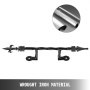 Handrails for Outdoor Steps Wrought Iron Handrail 20" Length Porch Deck Railing
