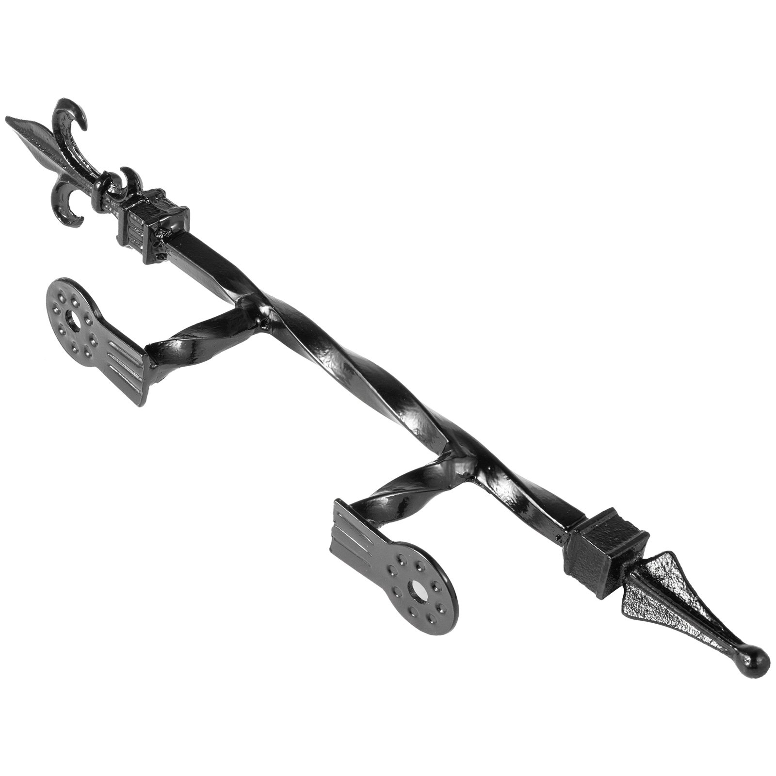 Handrails for Outdoor Steps Wrought Iron Handrail 20" Length Porch Deck Railing