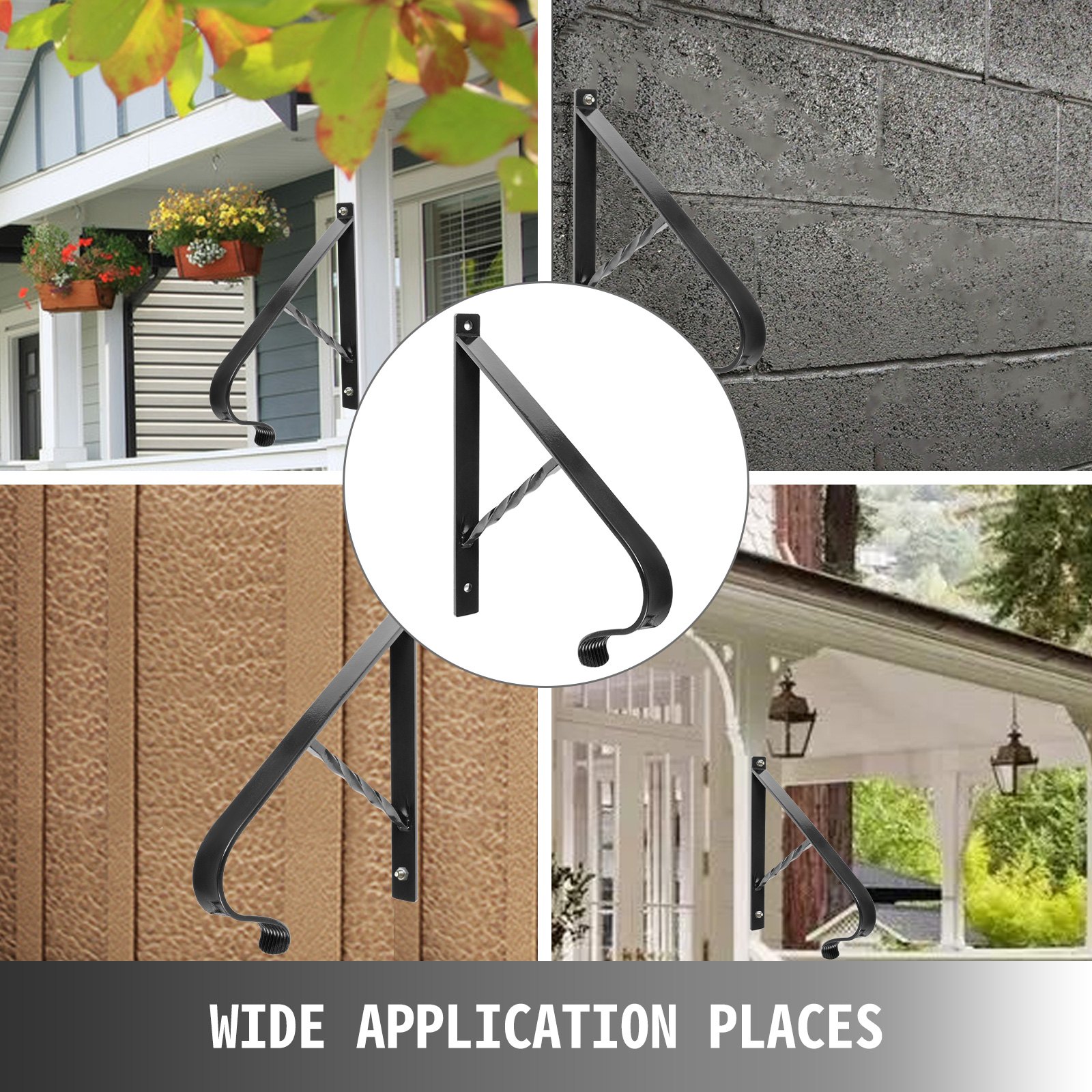 Porch Deck Railing for Outdoor Steps Stair Railing Deck Railing Railing Grab