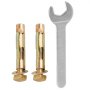 bolts and wrench for VEVOR egress ladder installation