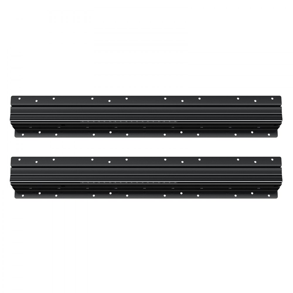 VEVOR Undermount Drawer Slides 24 inch Under Stair Cabinet Rails 260 LB Load