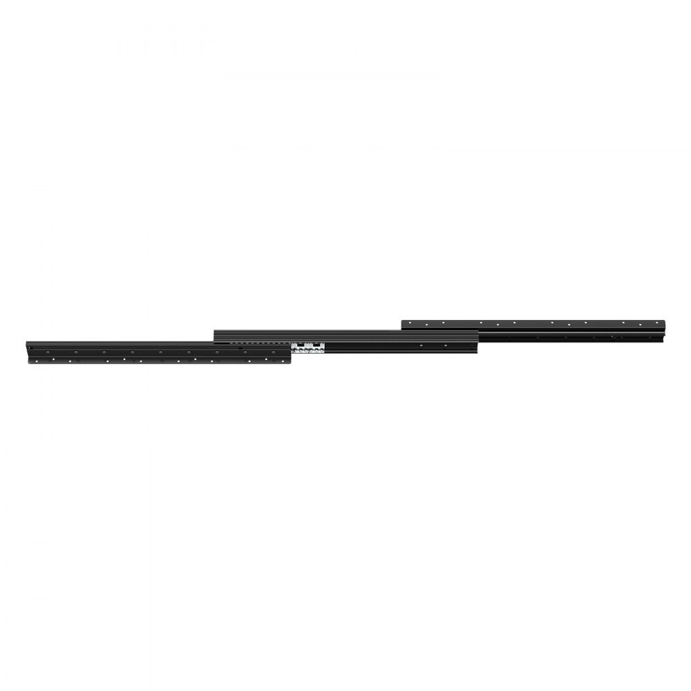 VEVOR Undermount Drawer Slides 24 inch Under Stair Cabinet Rails 260 LB Load