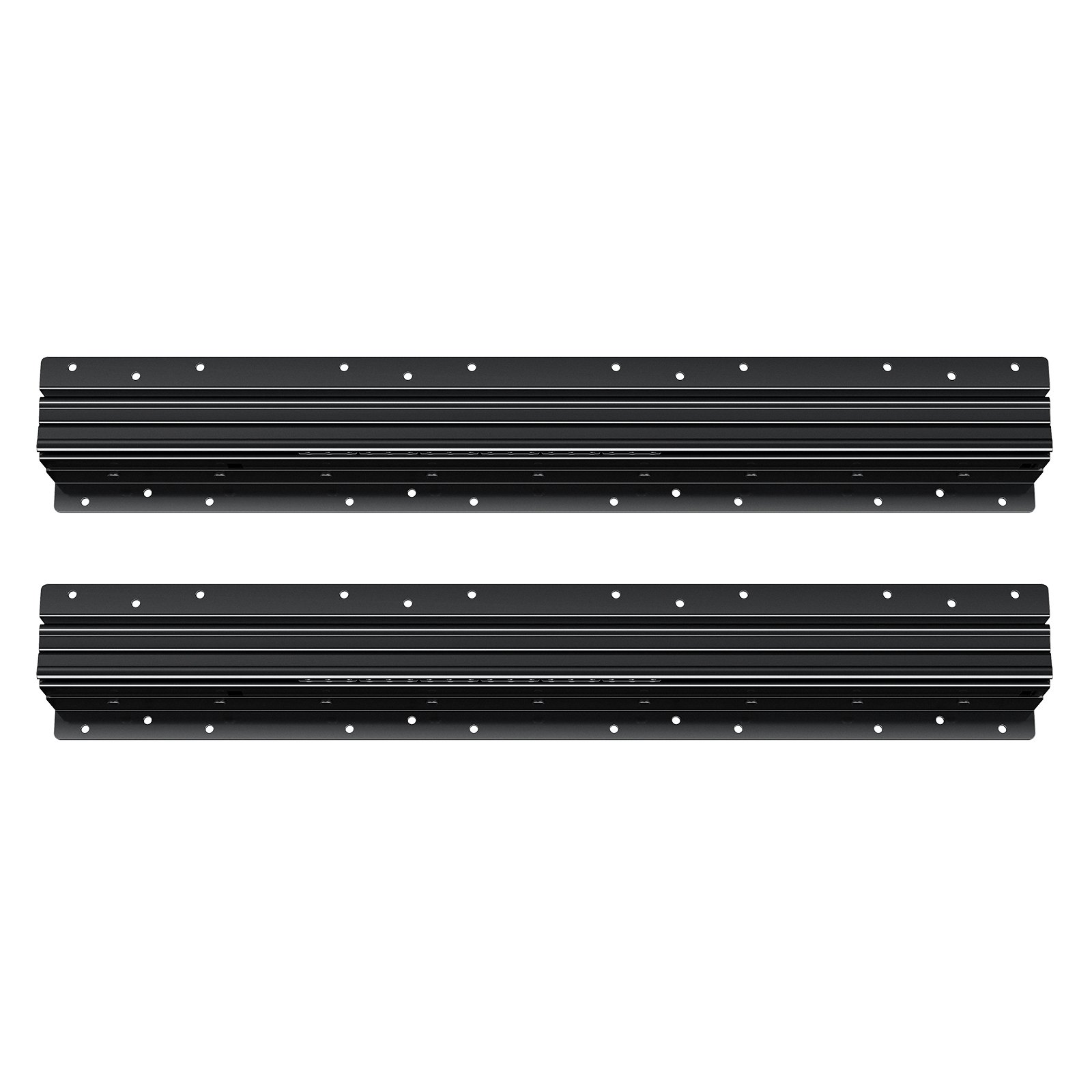 VEVOR Undermount Drawer Slides 24 inch Under Stair Cabinet Rails 260 LB Load