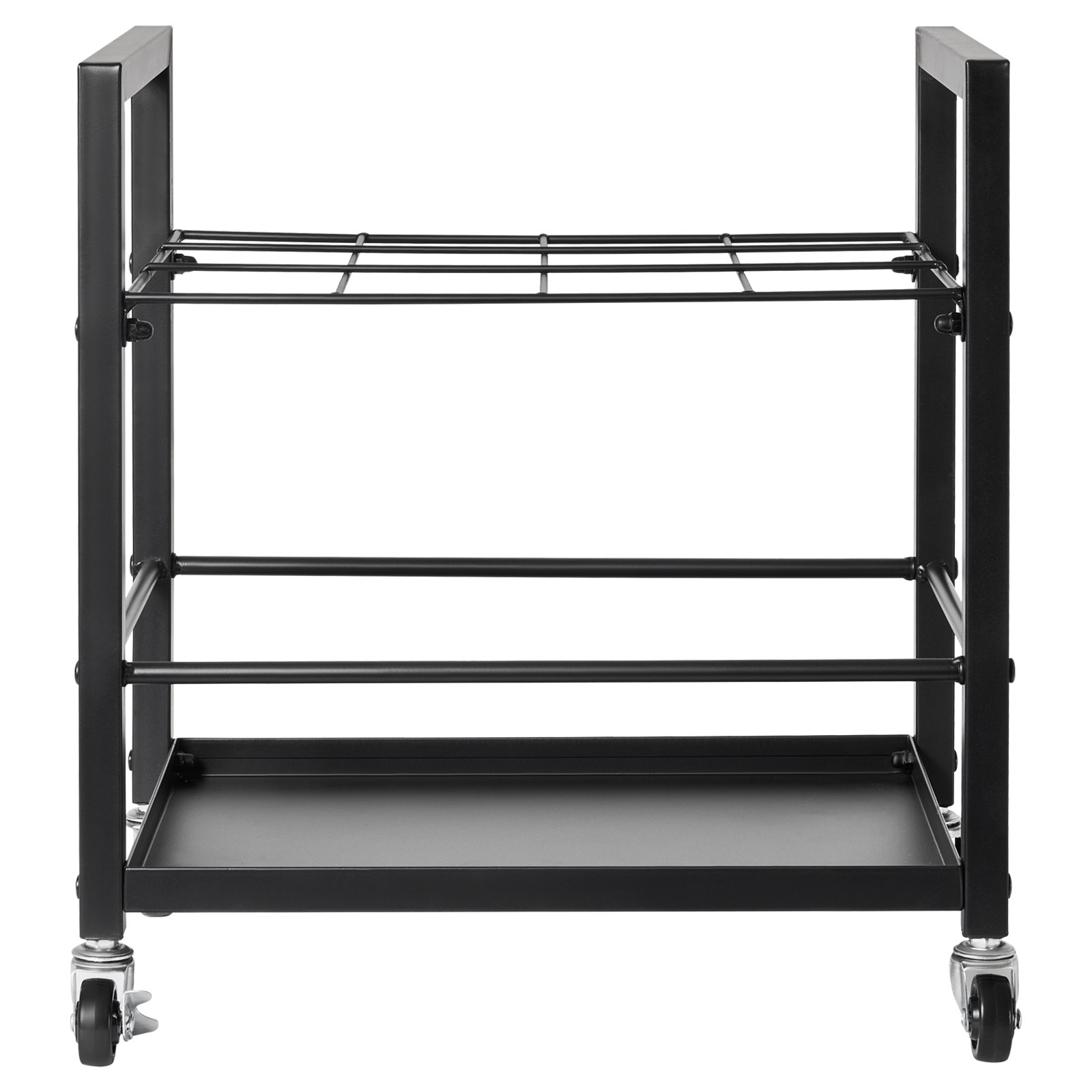 VEVOR Blueprint Storage Rack, 12 Slots Blueprint Holder with Wheels, Mobile Metal Blueprint Storage Cart for Map Poster Architectural Construction Plan, Roll File Organizer for Home, Office, School