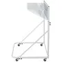 Suporte para plantas móveis VEVOR, suporte para plantas com 12 suportes giratórios, suporte para plantas móveis com altura e comprimento ajustáveis, suporte para pôsteres para escritório e casa (somente suporte sem grampos)