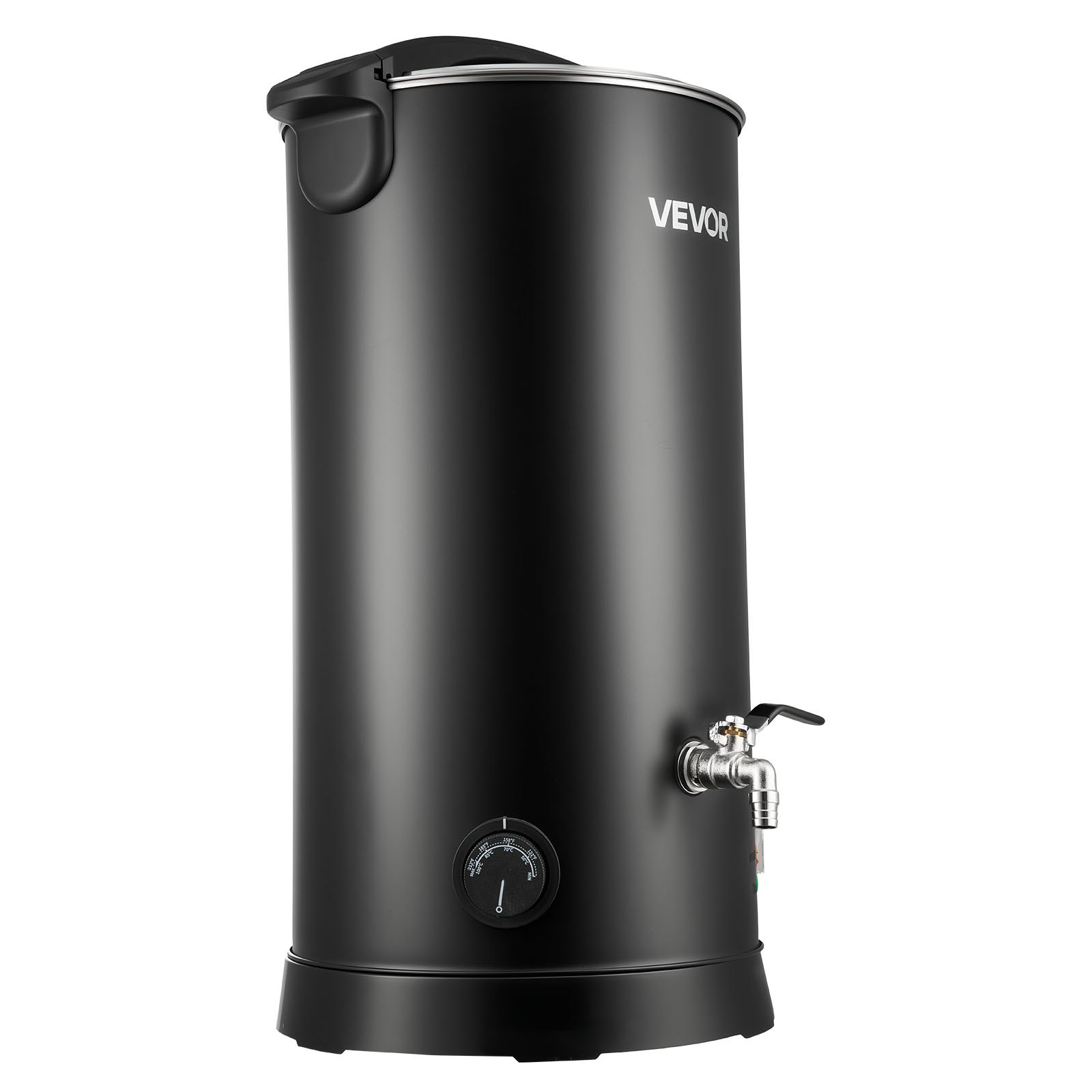VEVOR Wax Melter for Candle Making, 15.9 Qts, Fast and Even Heating, with Easy Pour Spout and Temperature Control, Hourglass Base for Non-Stick Smooth Flow, Wax Melting Pot for Making Candles Soaps