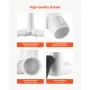 VEVOR 3-Way PVC Fittings 10-Pack PVC Pipe Joints Elbow Connector for 1" PVC Pipe