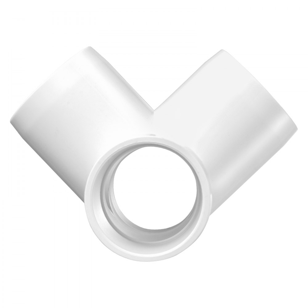 VEVOR 4-Way PVC Fittings, 1-inch PVC Pipe Joints Elbow Connector, 10-Pack Furniture Grade Pipe Corner Connectors for DIY Storage Rack, Animal Cage, Garden Support Frame, Impact & Weather-Resistant