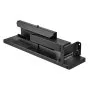 Nivelador de escalera VEVOR, 23,4 L x 11,4-18 pulgadas de alto, herramienta de nivelación de escalera de acero, tolva de paso plegable, estabilizador de escalera fácil de usar, accesorio de escalera extensible para terrenos irregulares