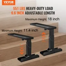 Estabilizador de escalera plegable VEVOR de 29,8 L x 11,4-18 in de alto con superficie de apoyo