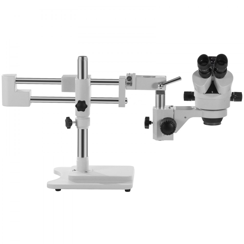 Vevor Trinocular Stereo Microscope Zoom Microscope 3.5x-90x 5mp Camera&led Light