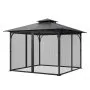 VEVOR Replacement Mesh Gazebo Netting Screen for 10x10x 6.5 ft Patio, Net Only