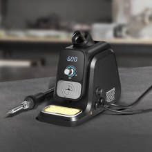 Soldering Iron Station 80W LED Display Soldering Station Kit with Helping Hands