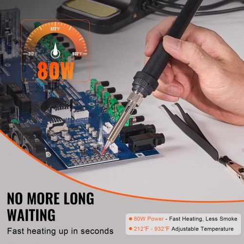 Aoyue 2950 60W 2 In 1 Precision Soldering Station With Stand, °C/ºF - View #2
