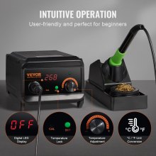 Soldering Iron Station 75W Digital Display Soldering Station Kit 122°F-932°F