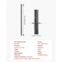 VEVOR 16-Inch / 406,4 mm 16 Pack Rebar Stakes Heavy Duty Straight Galvanized Ground Anchors