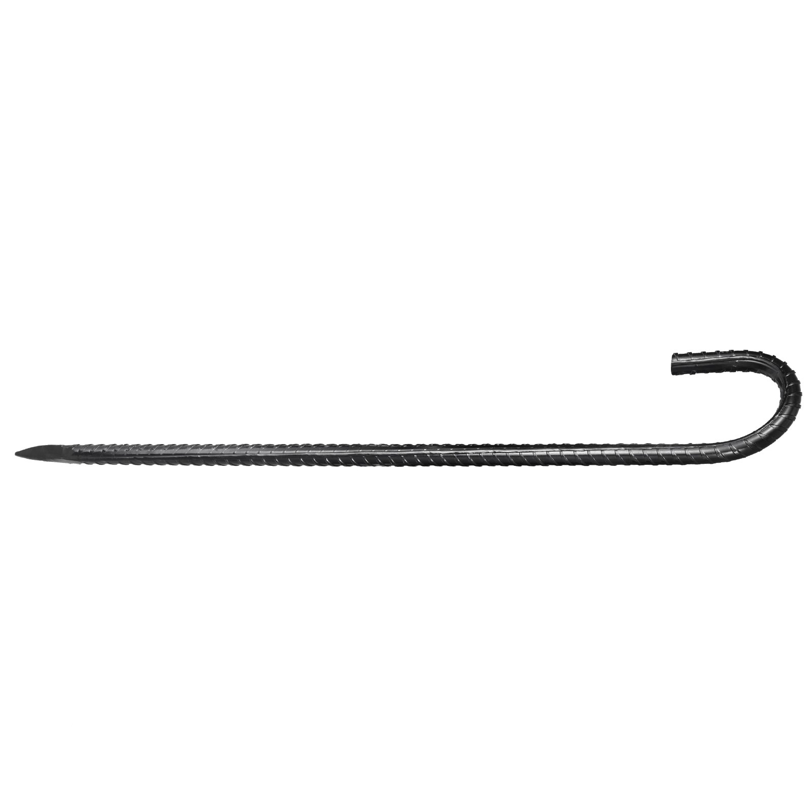 VEVOR 406,4 mm / 16-Inch 24 Pack Rebar Stakes Heavy Duty J Hook Galvanized Ground Anchors
