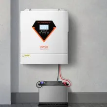 Hybrid Solar Inverter Charger 3000W 110/120V with Built-in 100A MPPT Controller