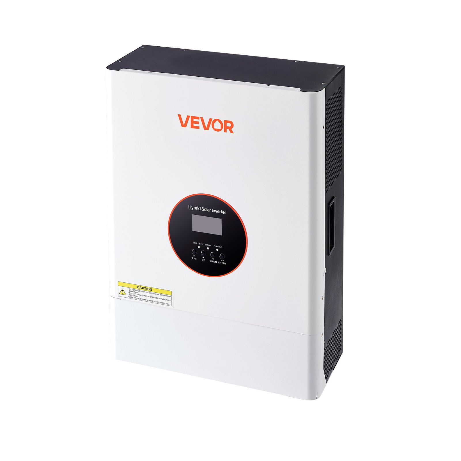 VEVOR 6000W 48V Hybrid Solar Inverter, 120V/240V Split Phase, Built-in 120A MPPT Solar Controller, Low Frequency Pure Sine Wave Power Inverter Charger, for Lead Acid Lithium Battery Off-Grid Systems