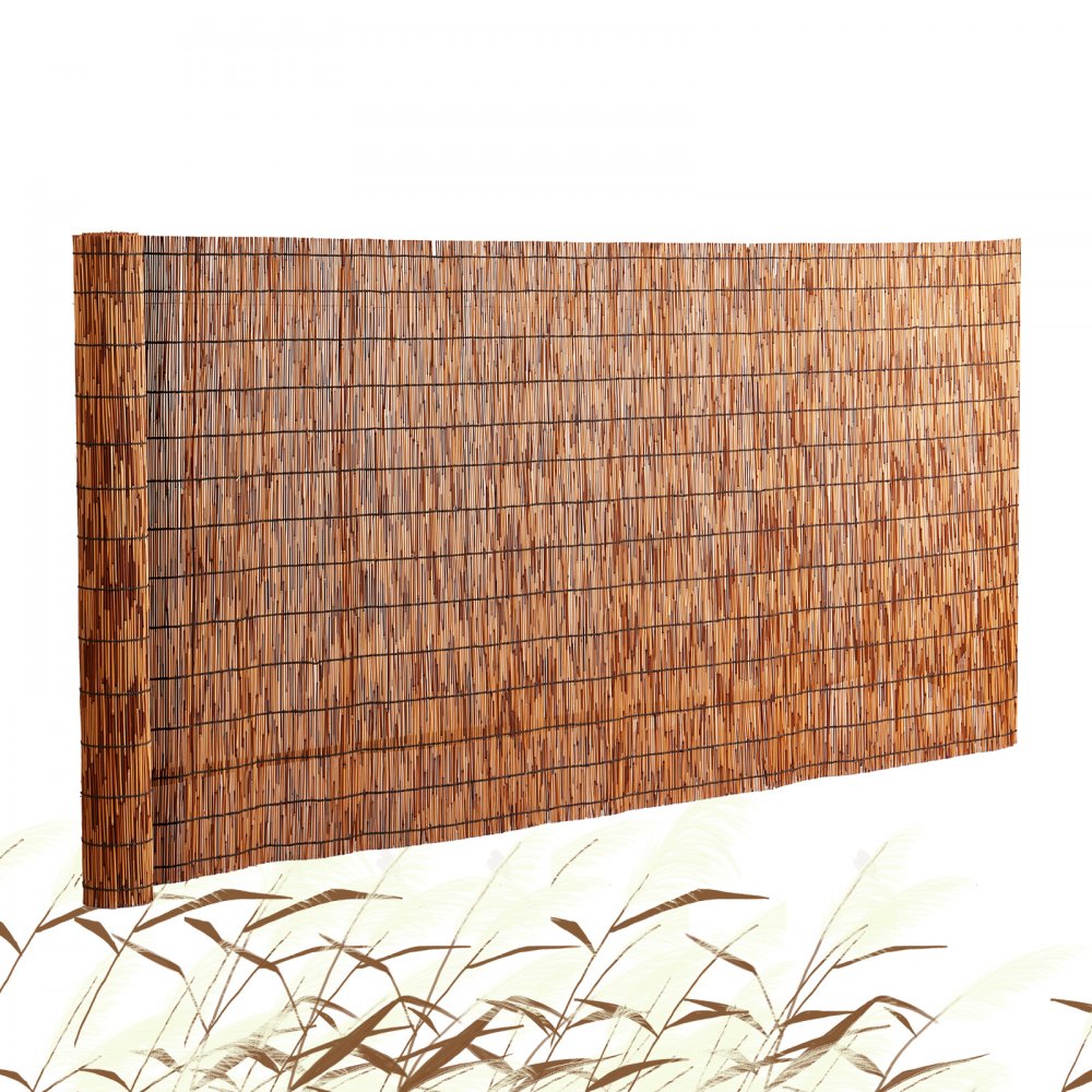 VEVOR Reed Fence Záhradná úprava Záhrada Ochrana súkromia Blind oplotenie 16,4' x 4'