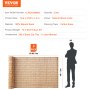 VEVOR 2-pack Reed Fence Landscaping Privacy Blind Fence Screen 16,4' x 4'