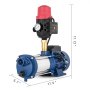 Presser Switch Garden Water Pump Multi Stage Irrigation 98M Irrigation MC-1800