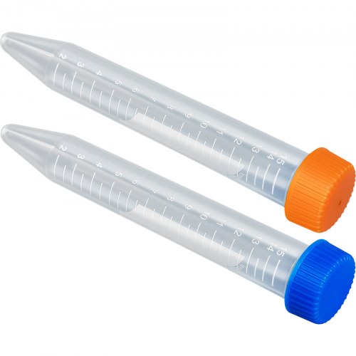 Tubes Plastique Transparent Lot De 50 Tubes à Centrifuger 1.5ml Avec Bouchon à Vis - HENGBIRD - Transparents Pour Labo, Congélation Cellulaire Tubes échantillon Labo