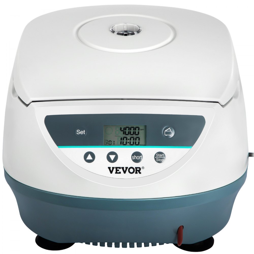 VEVOR Blood Centrifuge Lab Beauty Benchtop Centrifuges 500-5000RPM 6x15 ml Rotor