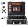 VEVOR Sewer Camera Pipe Inspection Camera 7-inch Screen 1000TVL Camera 100ft Pipeline Inspection Camera with DVR Function, Waterproof IP68 Camera w/12 Adjustable LEDs, w/a 16 GB SD Card for Sewer Line, Home, Duct Drainpipe Plumbing