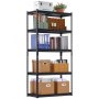 VEVOR Storage Shelves 5 Tier Adjustable Heavy Duty Garage Shelving Unit 907 kg