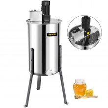 Brand New Large Two 2  Frame Stainless Steel  Electric Honey Extractor