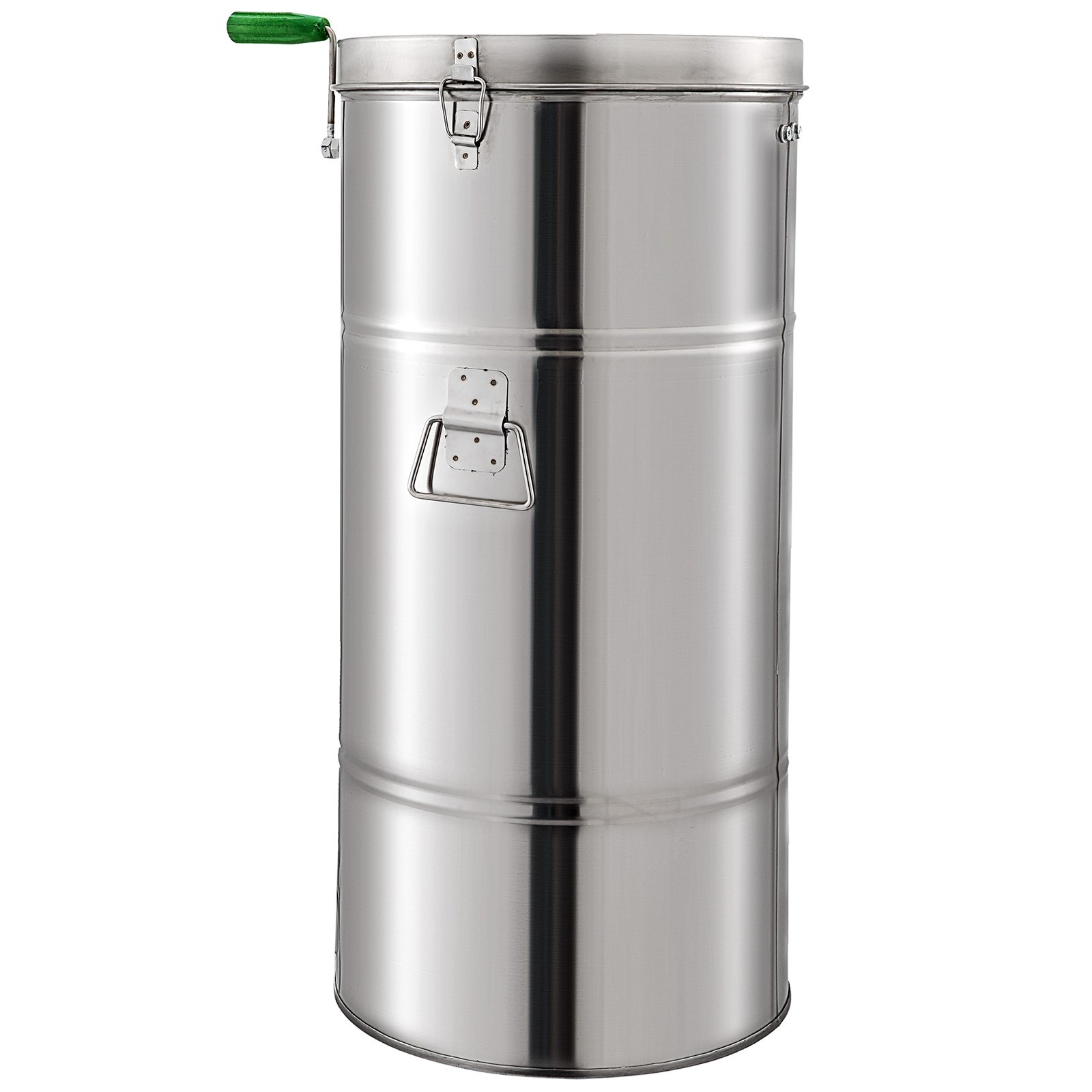 VEVOR 2 Frame Manual Honey Extractor Stainless Steel Bee Extractor Stainless Steel Honeycomb Spinner Crank Beekeeping Equipment Suitable for Hobbyist Bee Keeper.