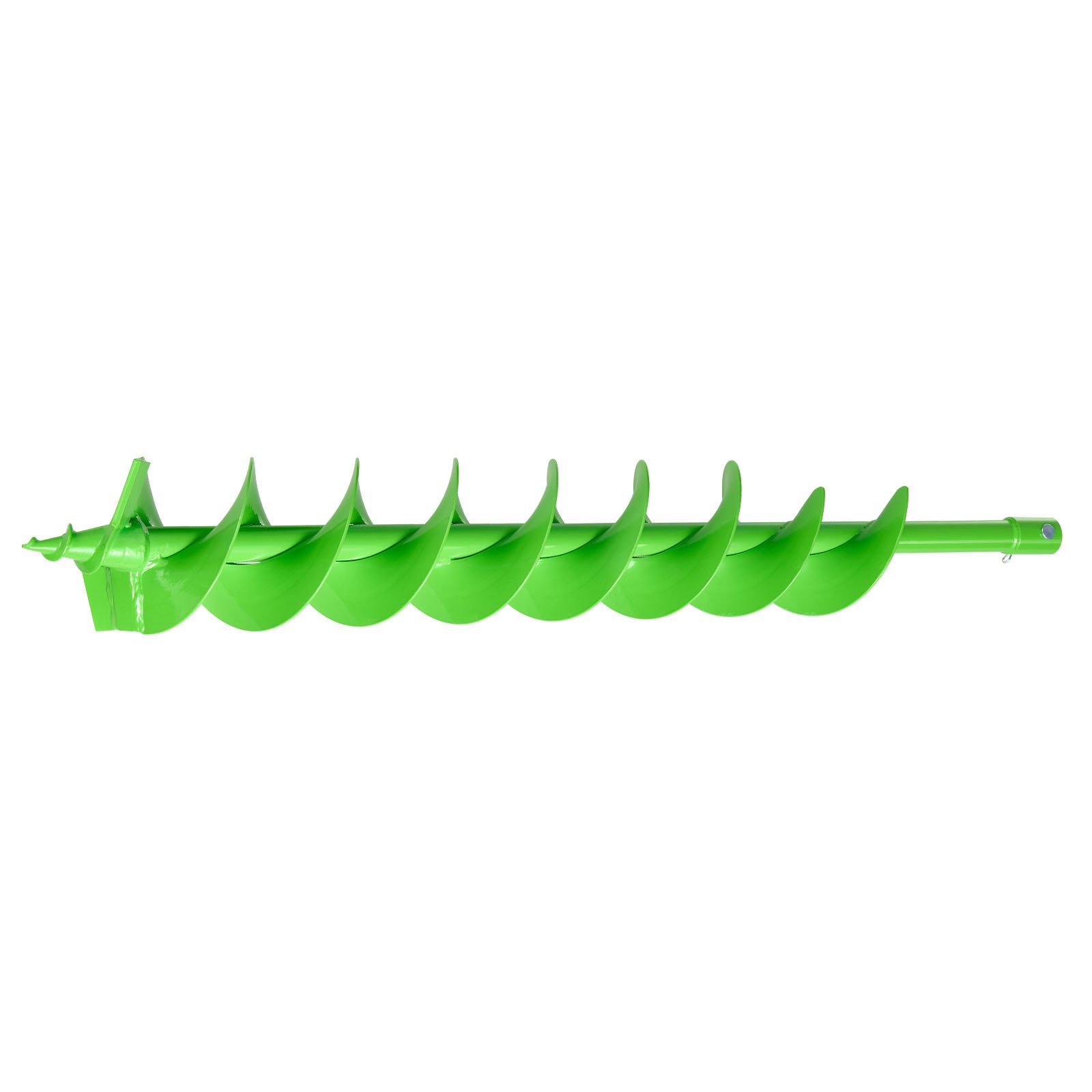 VEVOR Auger Drill Bit for Planting, 100 x 790 mm Spiral Drill Bit, Compatible with 20mm ID Drive Drills, Heavy Duty Bulb Planter Tool, Post Hole Drilling Attachments for Garden Digger Fence
