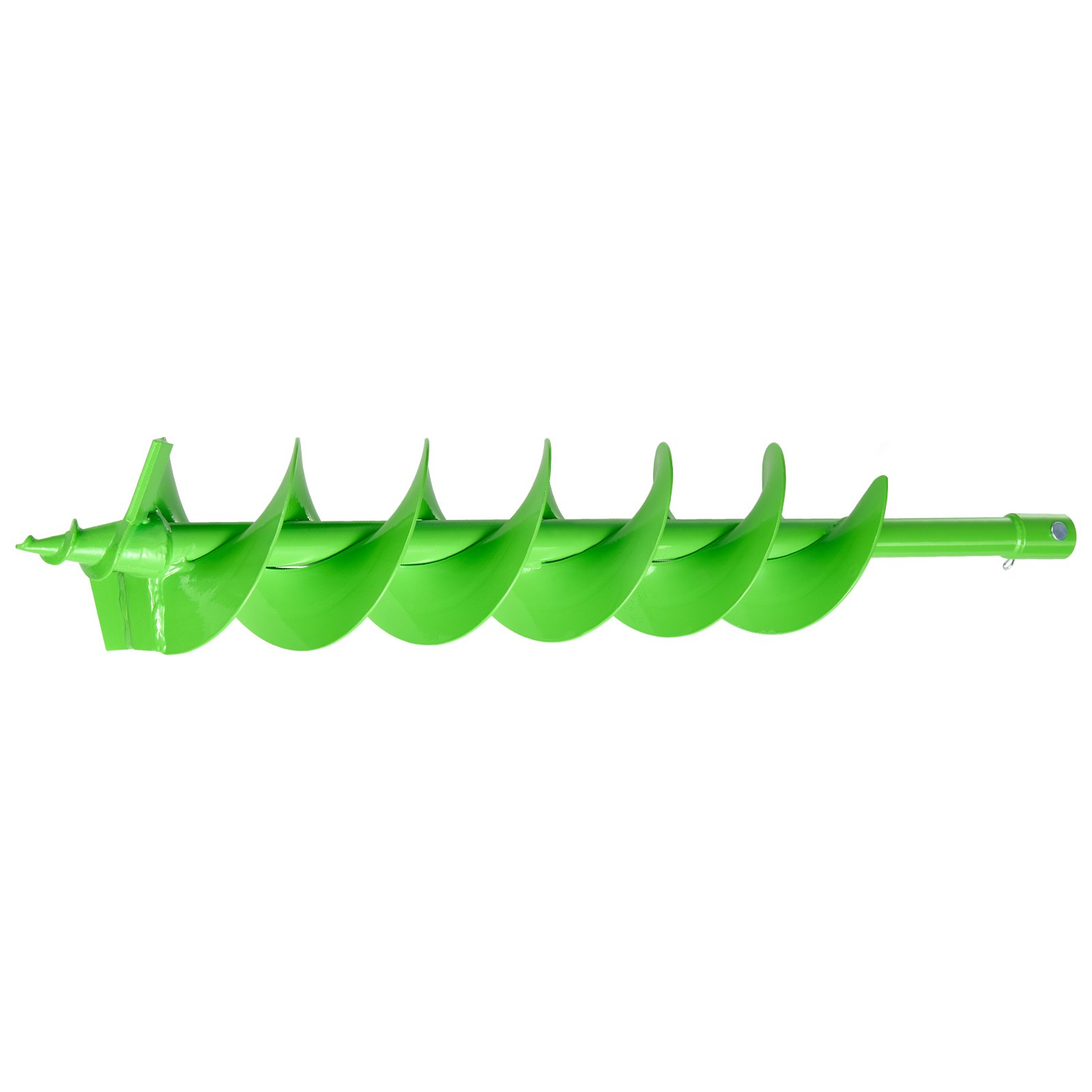 VEVOR Auger Drill Bit for Planting, 150 x 800 mm Spiral Drill Bit, Compatible with 20mm ID Drive Drills, Heavy Duty Bulb Planter Tool, Post Hole Drilling Attachments for Garden Digger Fence