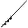 VEVOR Auger Drill Bit for Planting, 40 x 420 mm Spiral Drill Bit, for 3/8" Hex Drive Drills, Heavy Duty Bulb Planter Tool, Hole Drilling Attachments for Garden Post Hole Digger Fence Digging
