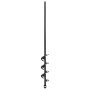 VEVOR Auger Drill Bit for Planting, 40 x 420 mm Spiral Drill Bit, for 3/8" Hex Drive Drills, Heavy Duty Bulb Planter Tool, Hole Drilling Attachments for Garden Post Hole Digger Fence Digging