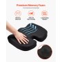 VEVOR Seat Cushion Memory Foam Seat Chair Cushion for Back Hip Pressure Relief