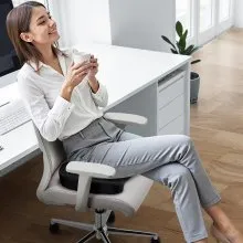 VEVOR Seat Cushion Memory Foam Seat Chair Cushion for Back Hip Pressure Relief