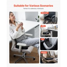 VEVOR Seat Cushion Cooling Gel & Memory Foam Seat Cushion for Pressure Relief