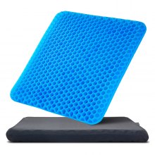 VEVOR Seat Cushion Cooling Gel Seat Chair Cushion for Hips Back Pressure Relief