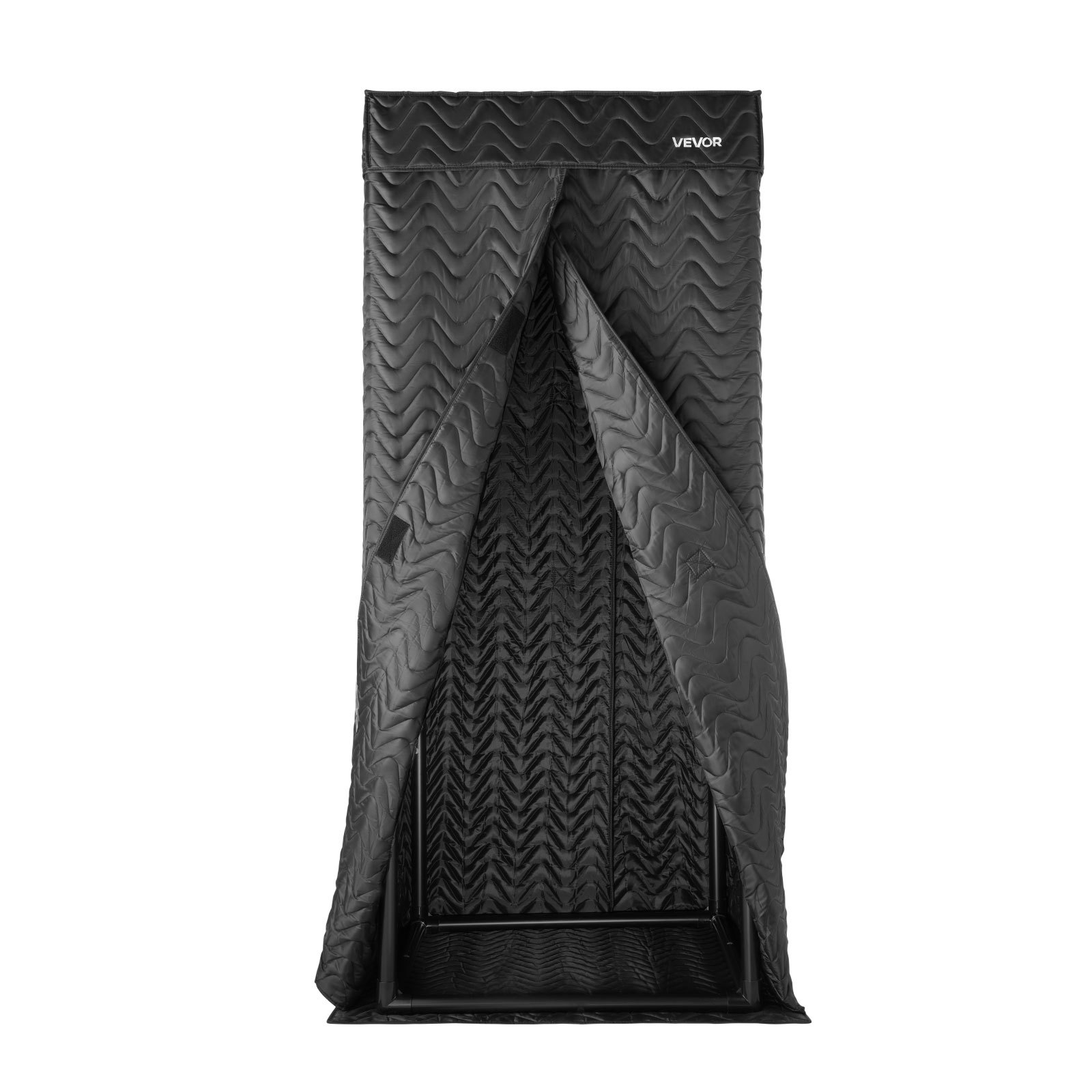 VEVOR Portable Vocal Booth, 200 cm Height, Portable Recording Studio with Travel Bag, Mobile Tablet Stand, Thickened Soundproofing, Sound Isolation Booth for Echo-Free Vocals, Podcasts, Voiceovers