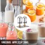 Vevor Juice Dispenser Commercial Juice Dispenser 8l X 2 Hotel Beverage Dispenser