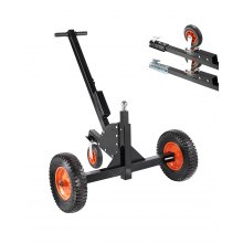 1500lbs 2-in-1 Trailer Dolly 22 and 26 in Adjustable Height 2in Ball with Caster