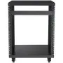 VEVOR 12U AV Rack Stand 226.8 kg Capacity Network Stereo Recording Studio Rack 510x460x700mm