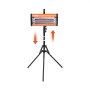 VEVOR Handheld/Stand Infrared Paint Curing Lamp 2000W for Auto Drying Heating