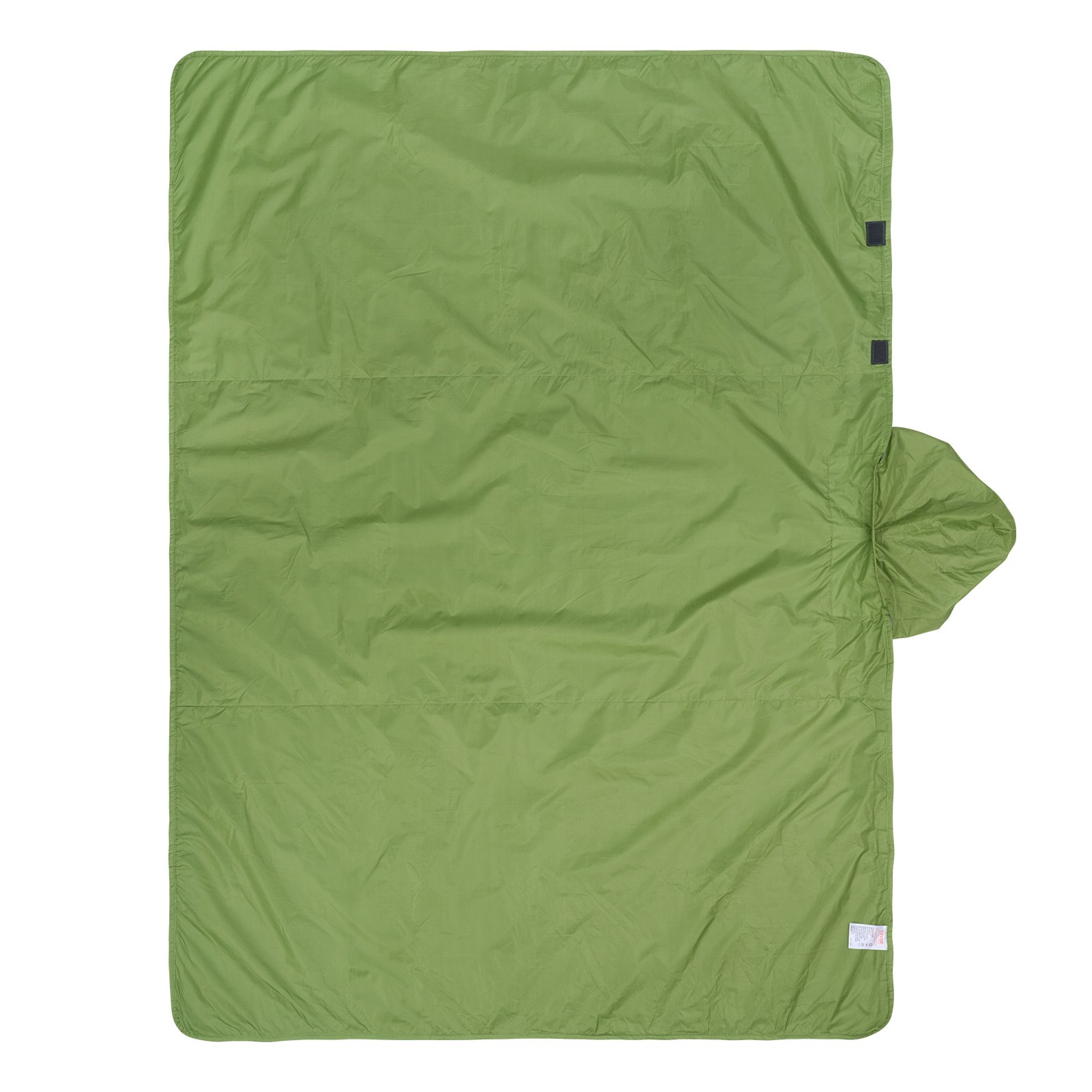 VEVOR Camping Blanket 2x1,5m (79" x 59") Wearable Warm Stadium Blanket Outdoor Light Green