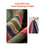 Wool Camping Blanket 64" x 88" Warm for Camping Hiking Travel Texture