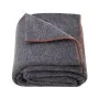 Manta de lana para camping VEVOR, grande y cálida, impermeable y resistente al viento, ignífuga, ideal para exteriores, picnics, senderismo, eventos deportivos y viajes. 162 x 223 cm (80 % lana), gris claro.