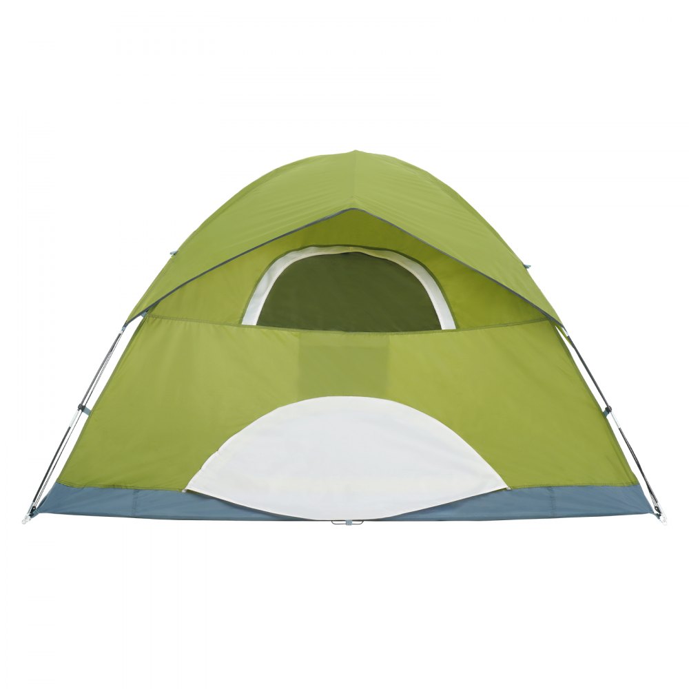VEVOR Camping Tent, 7 x 7 x 4 ft Fit for 3 Person, Waterproof Lightweight Backpacking Tent, Easy Setup, with Door and Window, for Outdoor Family Camping, Hiking, Hunting, Mountaineering Travel