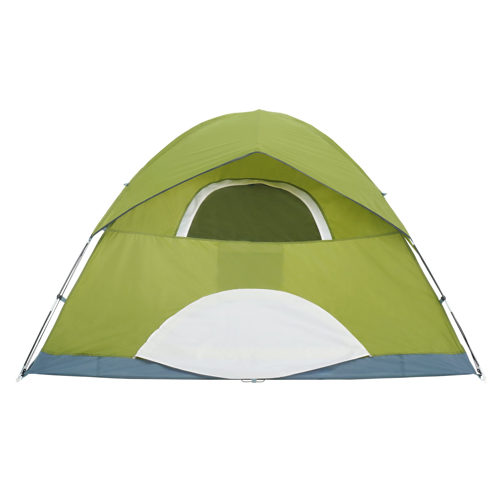 VEVOR Camping Tent, 7 x 7 x 4 ft Fit for 3 Person, Waterproof Lightweight Backpacking Tent, Easy Setup, with Door and Window, for Outdoor Family Camping, Hiking, Hunting, Mountaineering Travel